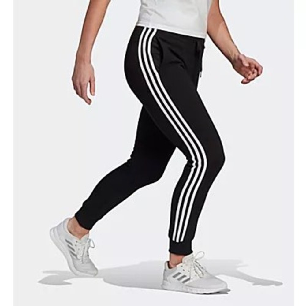 NWT Adidas 3-Stripes Tricot Track Pants Black White 2XL Athleisure Sporty Y2K